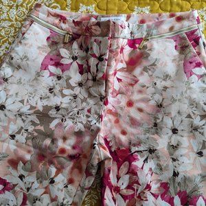 NWOT Calvin Klein Floral Pant